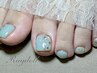 【FOOT】スタッフ一押し！フットネイル夏映え トレンド人気の6種類　 ￥7700