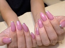 ファーロネイル(faro nail)/ミラーフレンチ