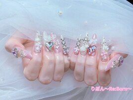 ロング長さ出しパーツつけ放題く