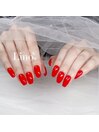 赤ネイル☆