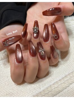 ロコネイル(Loco Nail)/マグネットワンカラー+パーツ