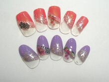 ラ クレア(La kule'a)/成人式・和柄ネイル￥7900