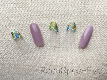 ロカスペースアイ(RocaSpes+Eye)/定額デザイン☆フラワーネイル☆