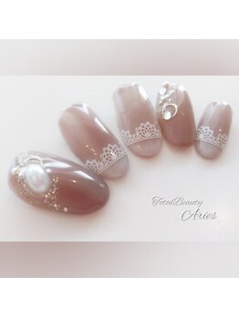 トータルビューティーアリエス 恵庭店(Aries)/ラメグラデーション