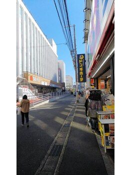 アリア/駅からお店までのアクセス 8