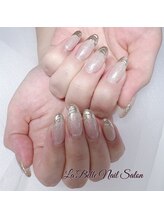 ラベル(La'Belle)/チップ長さ出し&ミラーフレンチ