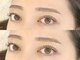 ロレインブロウ 明石店の写真/薄くてまばらな眉もロレインブロウで目を奪う程美しい眉に♪眉毛パーマ×パリジェンヌで素敵な目元に♪