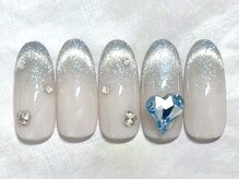 トパーズ 恵比寿(TOPAZ)/水色マグネット【定額ネイル】