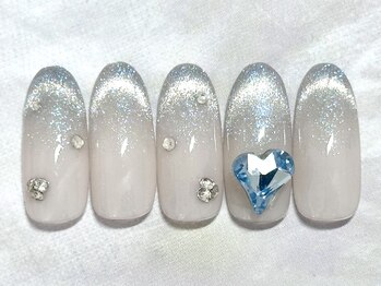 水色マグネット【定額ネイル】