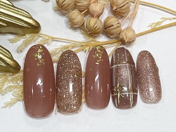 アイラッシュトウキョウドットライズ エキニア横浜店(TOKYO.RISE)/マグネットチェックネイル