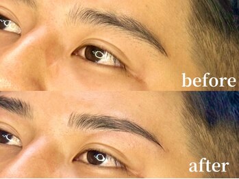 ボス 桑名駅前店(BOSS)の写真/男女問わず◎第一印象を決める眉毛はプロに☆【モテ眉ブロウリフト¥5,900】#眉毛#アイブロウ#眉毛サロン