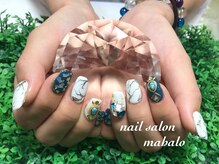 マハロ(mahalo)/お客様持ち込みネイル♪