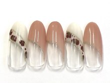 コルン/シンプル定額¥6820　レオパード