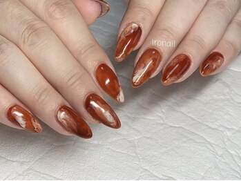 イロ ネイルサロン(iro)/テラコッタカラーネイル