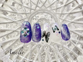 アメリ(Amelie)/マグネット/蝶々/シール