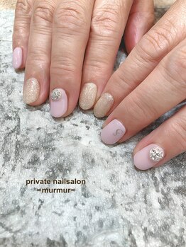 プライベート ネイルサロン マーマ(murmur)/シンプルネイル