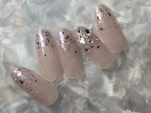 ネイル アンド ボディジュエリー リッチスタイル(Nail&Body Jewely Rich style)/ラメグラデーション