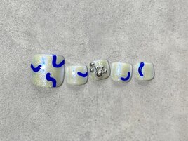 夏のニュアンスフット
