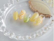 グリッター(glitter)/トレンドネイル/夏ネイル/果物