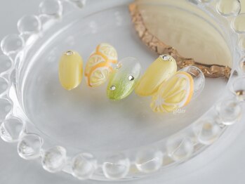 グリッター(glitter)/トレンドネイル/夏ネイル/果物