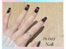 センシー ネイル スタジオ(Sensy Nail Studio)/偏光マグネット：横に光らせる