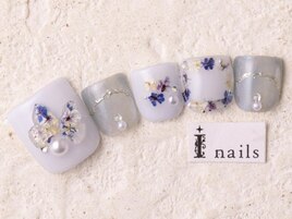 春押し花リボンフット