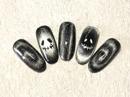 マグネットハロウィンネイル