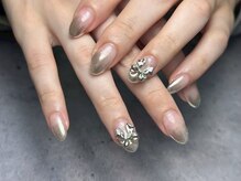 エマネイル 新大阪店(Ema Nail)/ミラーグラデーション