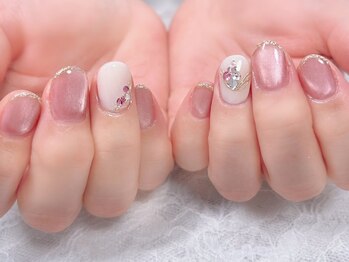 ディアリーネイル(Dearly Nail)/マグネット&ストーンアート