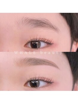 ウェイルビューティー(WHALE beauty)/【眉毛】ラミネーション+WAX