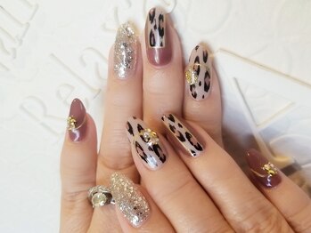 ネイルアンドリラクゼーション マーブル(MARBLE)/レオパード