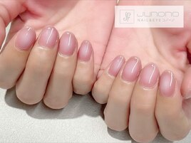 ◆【アート無し】チークネイル