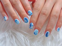 バーロ ビューティールーム(Balo Beauty Room)/夏のニュアンスネイル　三軒茶屋