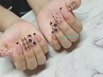フランセス(Frances)/チェックネイル