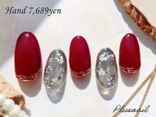プラスネイル 武蔵小杉店(PLUS NAIL)/【2851】定額7,689円フラワー