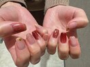 ニュアンスハートネイル