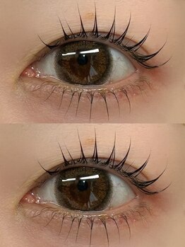 リンクス(LINKS eyelash)の写真/【麻布十番駅徒歩1分】韓国アイドル風,はっきりしたぱっちりなお目元に♪すっぴんでも自身が持てるように◎