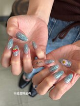 ルーム ビューティーラボラトリーズ(room beauty laboratories)/ブルーラメ×夏ネイル