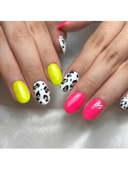 ヒョウ柄×足立