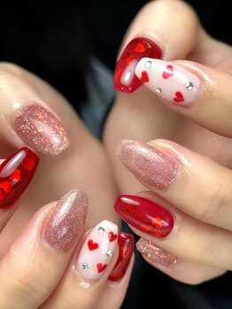 クムネイル(Qmu nail)/ハート埋め込み