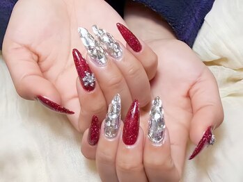 4本埋め尽くし+スカルプ