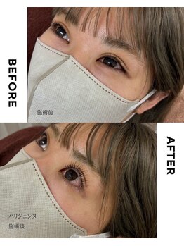 グロウ 千葉店(glow)の写真/【まつげパーマ/パリジェンヌラッシュリフト】高技術×似合わせで、自由自在に叶える大人の上品な目元♪