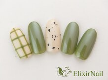 エリクサーネイル 心斎橋(Elixir Nail)/定額aシンプル/クーポン使用