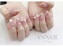 エスネイル 新宿西口店(es NAIL)/マグネットグラデーション