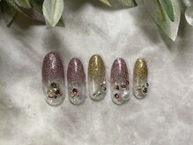 ネイルサロン ネイルクク(Nail KUKU)/８月ゴージャス