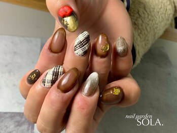 ソラ(SOLA.)/バレンタインネイル♪
