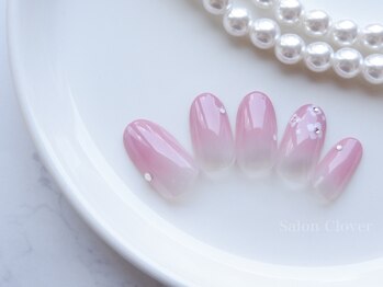 ふんわりグラデ×アート2本