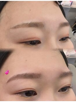 チルアンドアイ 千葉駅前店(Chill&Eye)/美眉スタイリング/BeforeAfter