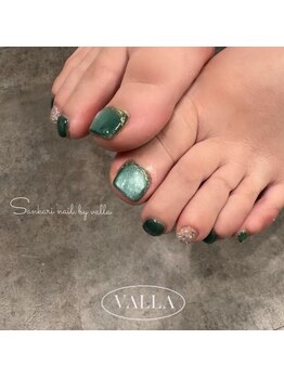 サンカリネイル バイ ヴァラ イオンモール新居浜店(sankari nail by VALLA)/韓国発VALLANAILフットネイル