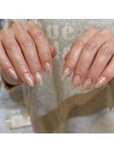 ホワイトネイル 難波店(WHITE NAIL)/フラッシュ/キラキラ/大人可愛い